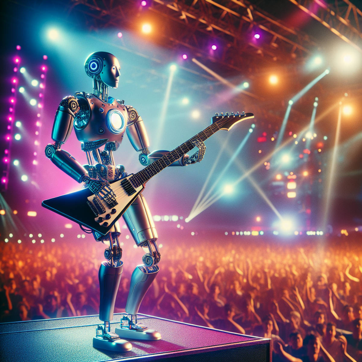 When Robots Rock the Stage: Adam’s Musical Debut
