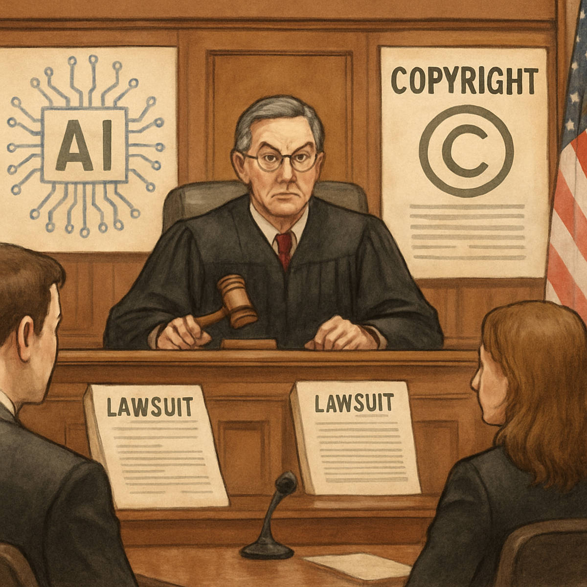 AI Companies Face Unprecedented Copyright Class Action Lawsuit